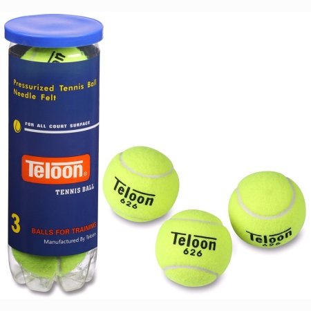 Купить Мяч для большого тенниса Teloon 626Т Р3  (3 шт) в Лысьве 