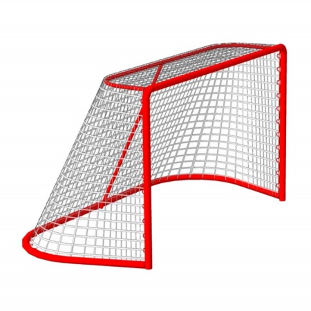 Купить Сетка хоккейная на ворота 1,22мх1,83мх0,5мх1,15м, нить 3,5 мм, узловая в Лысьве 