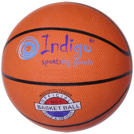 Купить Мяч баскетбольный Indigo №5 в Лысьве 