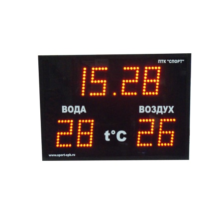 Купить Часы-термометр СТ1.13-2t для бассейна в Лысьве 