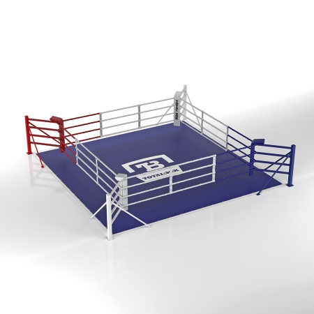 Купить Ринг боксерский напольный Totalbox на упорах 5х5м в Лысьве 