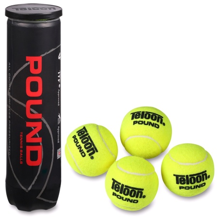 Купить Мяч для большого тенниса Teloon 828Т Р4  (4 шт) в Лысьве 